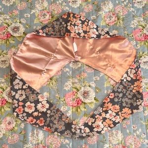 OS, multi-colored, Adama, satin-lined hair wrap.